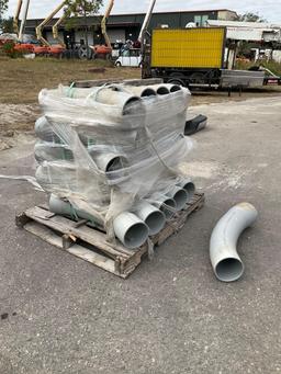 PALLET OF UNUSED 6IN... SCHEDULE 40 PVC