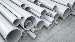 ...LOT OF PVC PLUMBING PIPE ASTM D1785 SCH40, APPROX 1/2in x 10ft, APPROX 100PCS / 1000FT ( PLEAS...