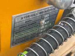 2024 UNUSED MIVA...HYDRAULIC BREAKER ATTACHMENT FOR EXCAVATOR, MODEL SB05