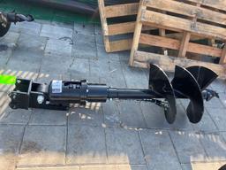 ( 1 ) UNUSED 2024 AUGER ATTACHMENT FOR EXCAVATOR