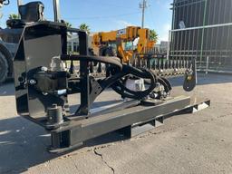 UNUSED 2024 WOLVERINE SICKIE BAR MOWER ATTACHMENT MODEL SBM-12-72W FOR UNIVERSAL SKID STEER( PLEASE