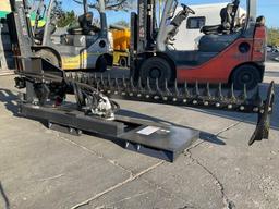 UNUSED 2024 WOLVERINE SICKIE BAR MOWER ATTACHMENT MODEL SBM-12-72W FOR UNIVERSAL SKID STEER( PLEASE