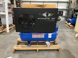 UNUSED EAGLE AIR COMPRESSOR MODEL 9G30TRKE-H, GAS POWERED, HONDA GX 270 MOTOR, APPROX 150 MAX RATED