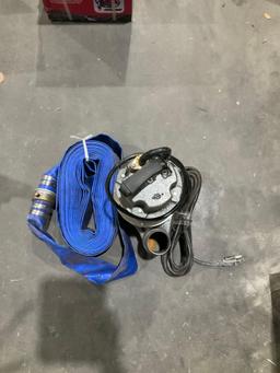 UNUSED 2in SUBMERSIBLE MUSTANG MP4800 PUMP WITH 50' HOSE