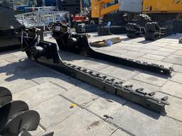 ( 1 ) UNUSED 2025VICSEC HEDGE TRIMMER ATTACHMENT FOR EXCAVATOR, FITS 1-2TON EXCAVATOR