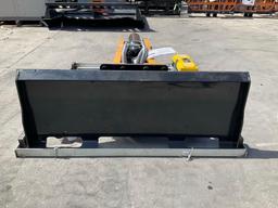 UNUSED 2025 WOLVERINE CONCRETE HYDRAULIC BREAKER ATTACHMENT MODEL CB-11-750F FOR UNIVERSAL SKID