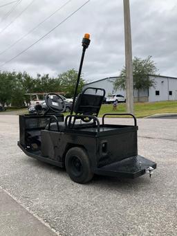 EZGO TEXTRON XI-835S, ELECTRIC, APPROX 24V, NEW BATTERY, APPROX RATED CAPACITY 550LBS, BILL OF SALE