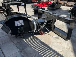 ( 1 ) UNUSED 2025GIYI STUMP GRINDER ATTACHMENT MODEL GY-SG45 FOR SKID STEER