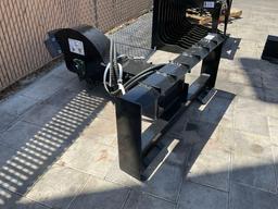 ( 1 ) UNUSED 2025GIYI STUMP GRINDER ATTACHMENT MODEL GY-SG45 FOR SKID STEER