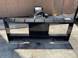 ( 1 ) UNUSED 2025GIYI STUMP GRINDER ATTACHMENT MODEL GY-SG45 FOR SKID STEER