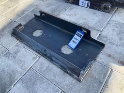 UNUSED 2025 MOUNTING PLATE FOR DINGO SKID STEER, APPROX 24in W