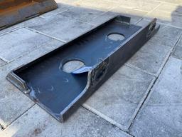 UNUSED 2025 MOUNTING PLATE FOR DINGO SKID STEER, APPROX 24in W