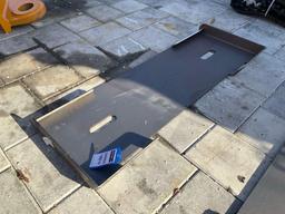 UNUSED 2025 MOUNTING PLATE FOR SKID STEER, APPROX 45in W