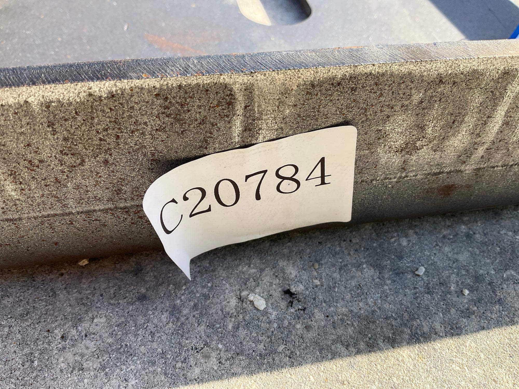UNUSED 2025 MOUNTING PLATE FOR SKID STEER, APPROX 45in W