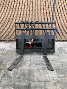 UNUSED 2024 GIYI SIDE SHIFT FORK ATTACHMENT MODEL GY-CYHC FOR MINI SKID STEER