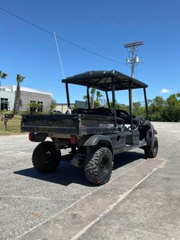 2019 CLUB CAR CARRYALL 1700 4x4 INTELLITRAK , DIESEL, CREW CAB,MANUAL DUMP BED, HITCH, BILL OF SALE