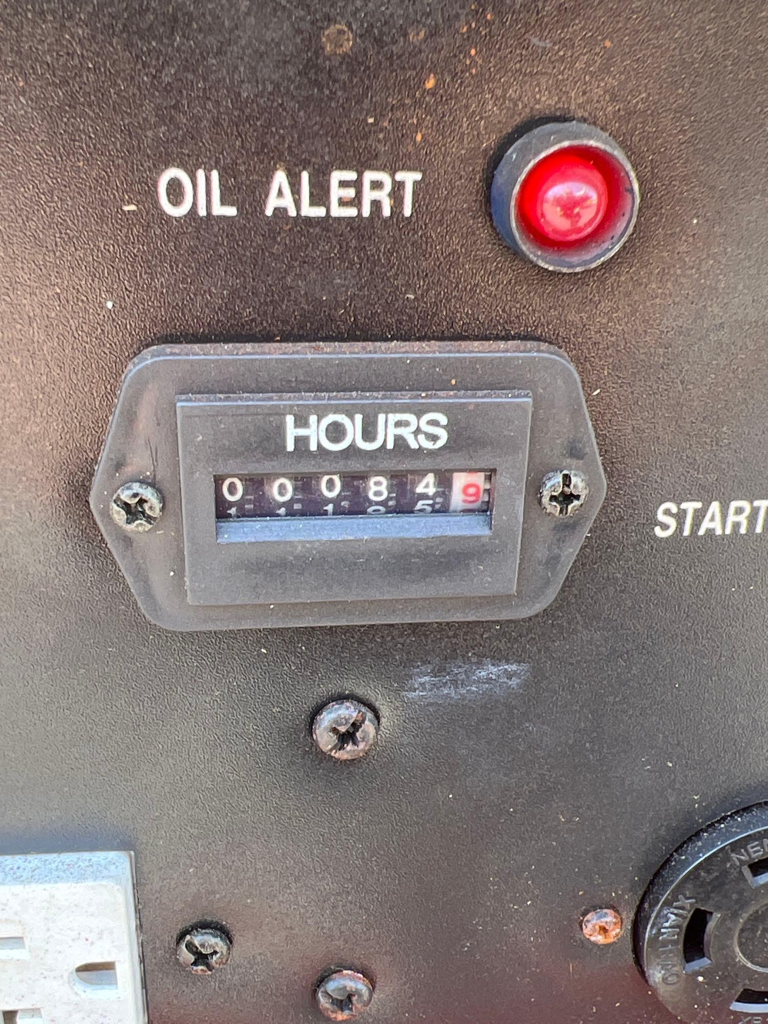 AMERICAN TOOL AT7500D12GAL PORTABLE GENERATOR, DIESEL POWERED , LOW HRS SHOWING