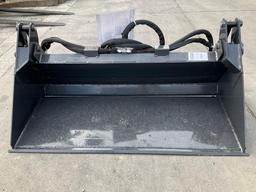 UNUSED 2025 WOLVERINE MINI COMBINATION BUCKET ATTACHMENT MODEL MCB-11-48W FOR SKID STEER, APPROX ...