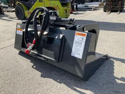 UNUSED 2025 WOLVERINE MINI STUMP GRAPPLE ATTACHMENT MODEL MSG-11-44W FOR SKID STEER