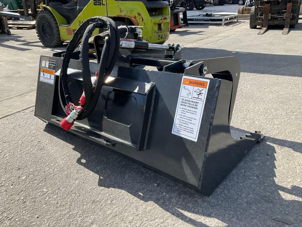 UNUSED 2025 WOLVERINE MINI STUMP GRAPPLE ATTACHMENT MODEL MSG-11-44W FOR SKID STEER