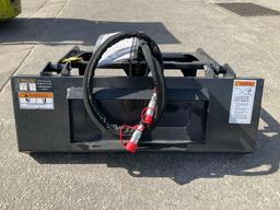 UNUSED 2025 WOLVERINE MINI STUMP GRAPPLE ATTACHMENT MODEL MSG-11-44W FOR SKID STEER
