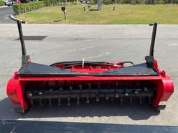 ( 1 ) UNUSED 2025 GIYI STANDARD FLOW FORESTRY MULCHER ATTACHMENT FOR UNIVERSAL SKID STEER, APPROX