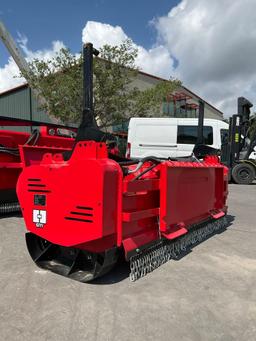 ( 1 ) UNUSED 2025 GIYI STANDARD FLOW FORESTRY MULCHER ATTACHMENT FOR UNIVERSAL SKID STEER, APPROX