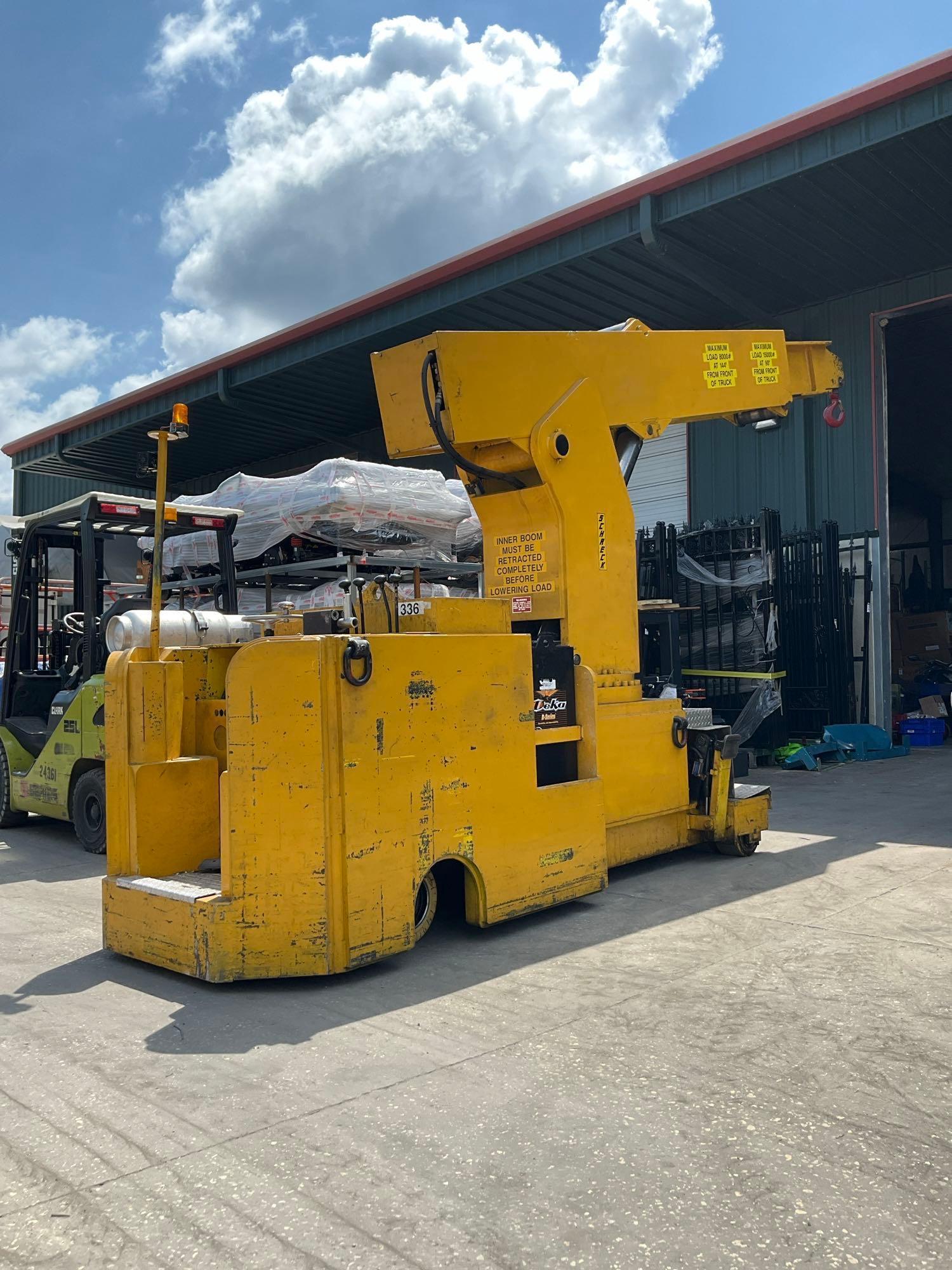 SCHRECKSP-R-MC, ELECTRIC, 36V, APPROX MAX CAPACITY 15,000LBS, RUNS & OPERATES