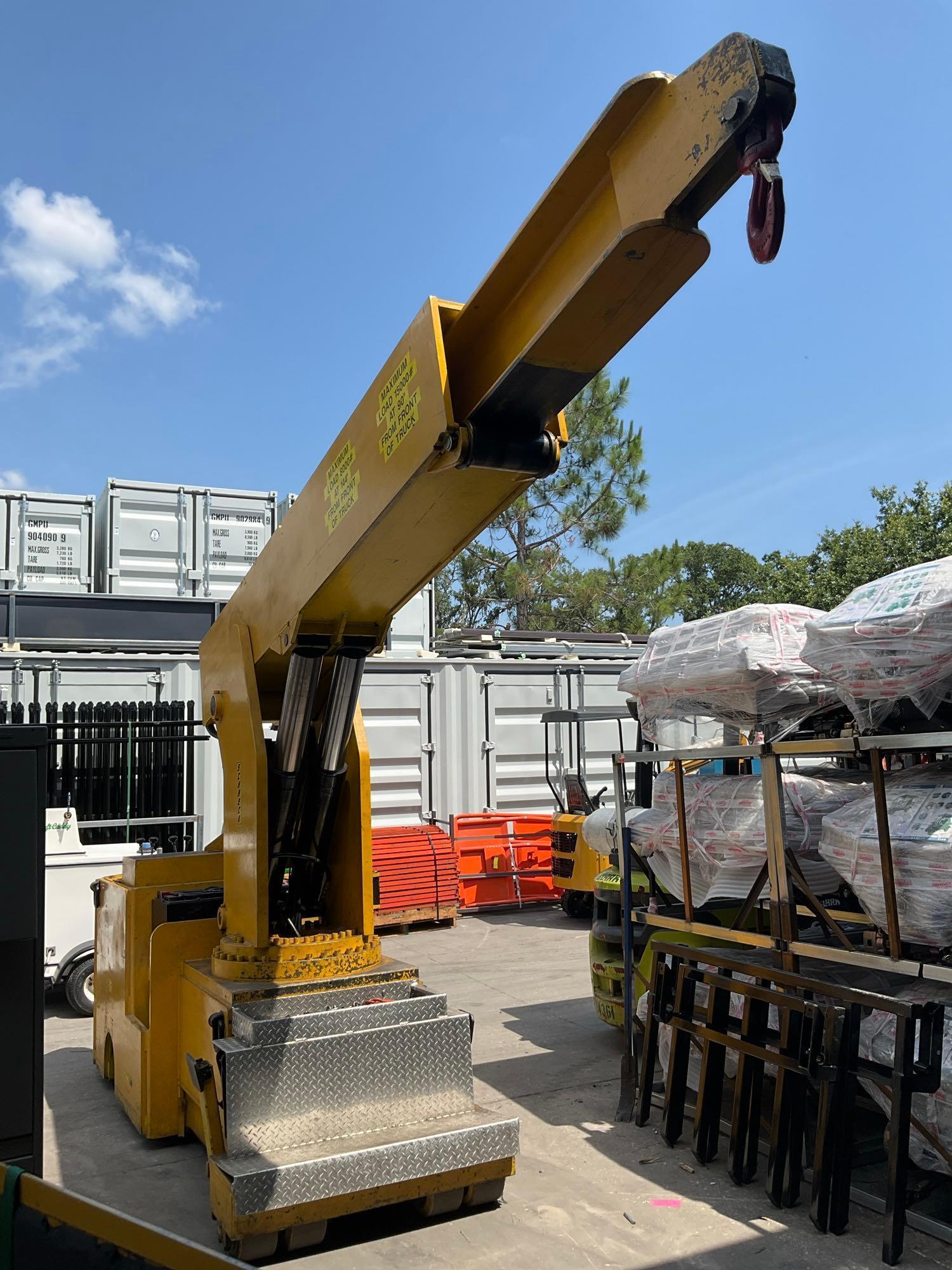 SCHRECKSP-R-MC, ELECTRIC, 36V, APPROX MAX CAPACITY 15,000LBS, RUNS & OPERATES