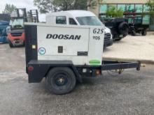 2012DOOSANINFRACORE PORTABLE POWER GENERATOR MODEL G25WMI-2A-T4I,TRAILER MOUNTED, DIESEL , BILL O
