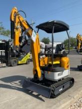 UNUSED 2025 IR MINI EXCAVATOR MODEL IRE20, KUBOTA DIESEL,RUBBER TRACKS,PUSH BLADE,BUCKET WITH TEETH