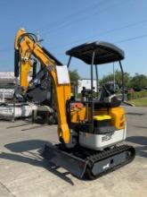 UNUSED 2025 IR MINI EXCAVATOR MODEL IRE20, KUBOTA DIESEL,RUBBER TRACKS,PUSH BLADE,BUCKET