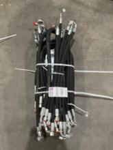 ( 1 ) BUNDLE OF UNUSED 2025 HYDRAULIC HOSES FOR EXCAVATOR, FITS 1-3TON EXCAVATOR