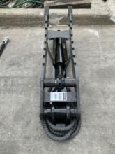 ( 1 ) UNUSED 2025GIYI7T HYDRAULIC THUMB CLAMP FOR EXCAVATOR, FITS CAT 7-9TON EXCAVATOR