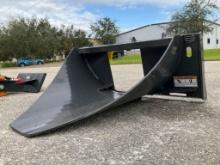 UNUSED 2025 WOLVERINE TREE DIGGER ATTACHMENT MODEL TD-13-36R FOR UNIVERSAL SKID STEER