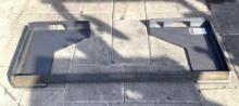 UNUSED ECOTRIC 3/8in QUICK ATTACH CUT OUT MOUNT PLATE, APPROX 45in W