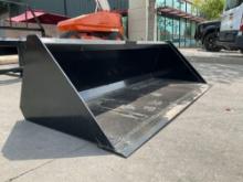 UNUSED 72IN SWICT BUCKET ATTACHMENT FOR UNIVERSAL SKID STEER