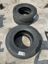 ( 4 ) UNUSED MONTREAL MT-100 ST205/75R12-8PR-107/102M STEEL BELTED RADIAL TIRES FOR TRAILER