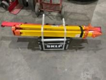 UNUSED 2025 SELF-LEVELING ROTARY LASER IN CARRYING CASE , OPERATING MANUAL / MEASURING STICK & ST...
