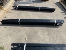 ( 1 ) SET OF UNUSED 2025 SKLP FORK EXTENSIONS, APPROX 6FT