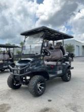 UNUSED 2025 IRGC80 GOLF CART, ELECTRIC, STORAGE RACK IN FRONT, BACK SEAT FOLDS DOWN, BACK UP CAME...