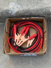 UNUSED HEAVY DUTY BOOSTER CABLES
