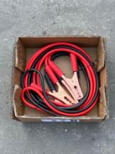 UNUSED HEAVY DUTY BOOSTER CABLES