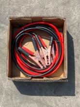 UNUSED HEAVY DUTY BOOSTER CABLES