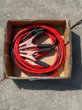 UNUSED HEAVY DUTY BOOSTER CABLES