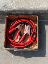 UNUSED HEAVY DUTY BOOSTER CABLES