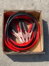 UNUSED HEAVY DUTY BOOSTER CABLES