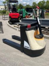 CROWN WP 2300 SERIES PALLET JACK MODEL WP 2335-45, ELECTRIC, APPROX MAX CAPACITY 4500LBS