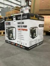 UNUSED LANDHONOR 3in SEMI-TRASH WATER PUMP MODEL LHR-TWP80, GAS POWERED