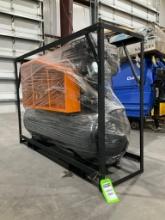 UNUSED LANDHONOR 40 GALLON 2-STAGE AIR COMPRESSOR MODEL LHR-GAC40Y, GAS POWERED, APPROX MAX PRESS...